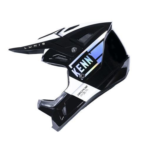 KENNY RACING HELMET - DECADE FULL FACE - HOLOGRAPHIC BLACK