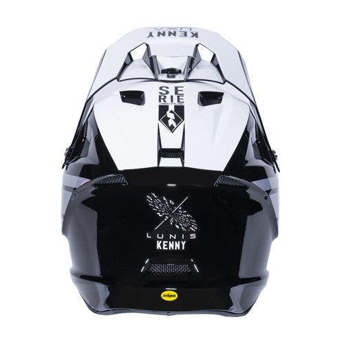 KENNY RACING HELMET - DECADE FULL FACE - HOLOGRAPHIC BLACK