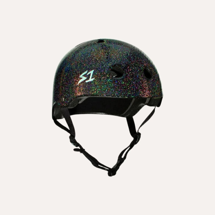Flight Risk | S1 Lifer Helmet Black Gloss Glitter