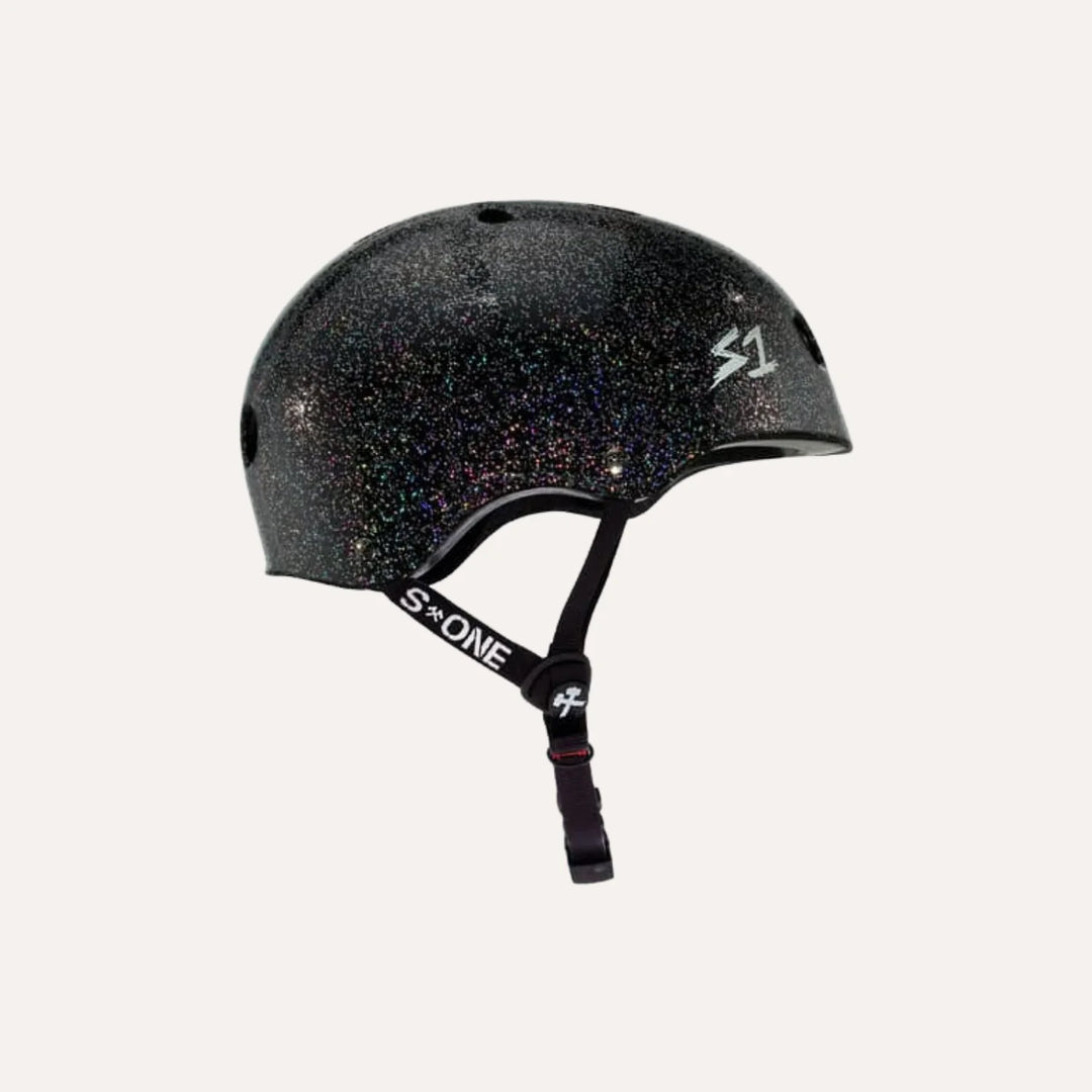 Flight Risk | S1 Lifer Helmet Black Gloss Glitter