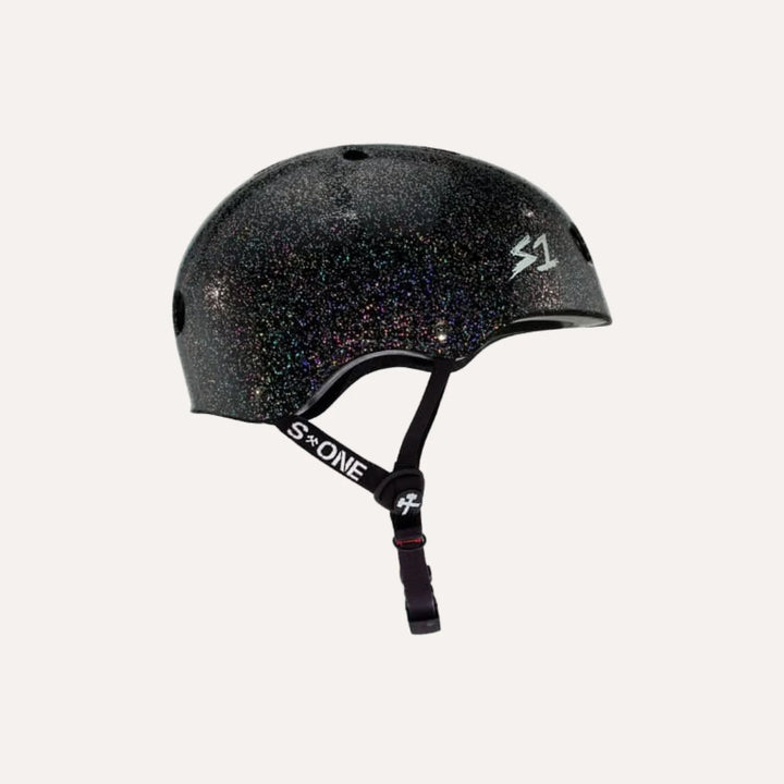 Flight Risk | S1 Lifer Helmet Black Gloss Glitter