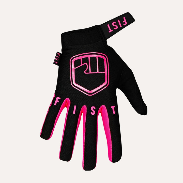 Flight Risk | Fist Strapped Glove Fluro Pink