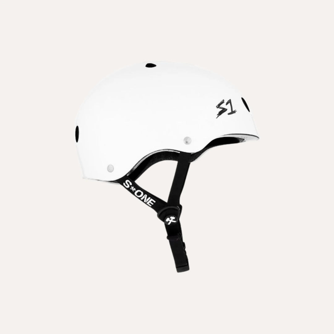 Flight Risk | S1 Lifer Helmet White Gloss
