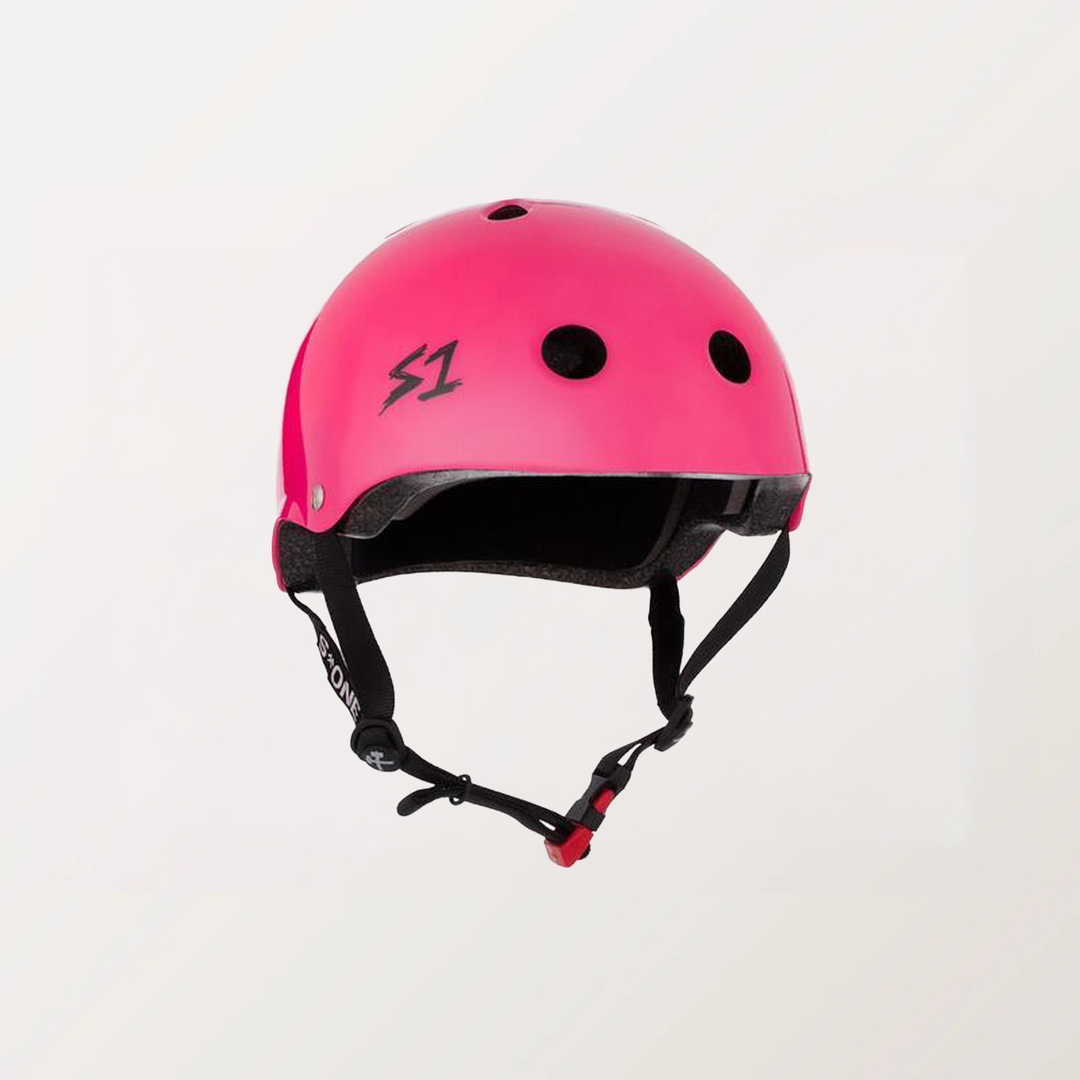 Flight Risk S1 Mini Lifer helmet in Pink Gloss