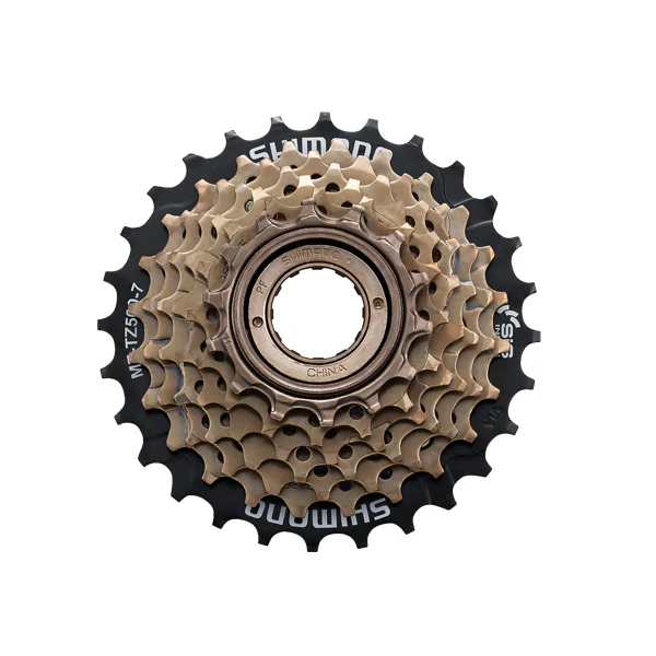 SHIMANO - 7 SPEED FREEWHEEL CASSETTE MF-TZ500-7